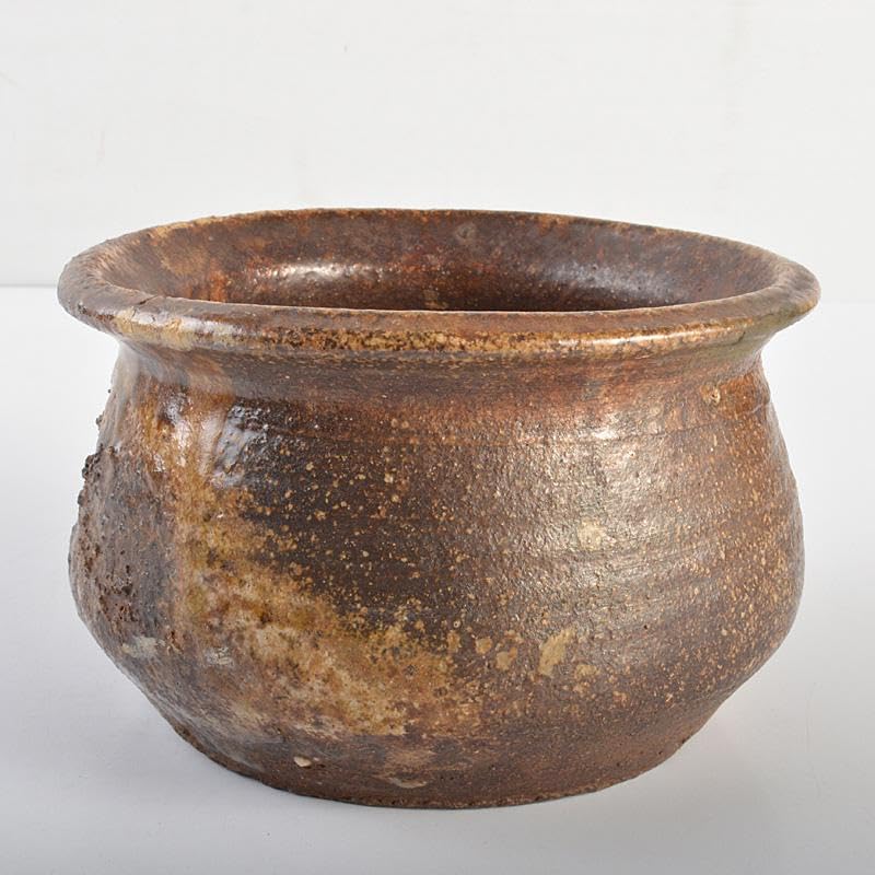 茶道具　伊賀焼　古伊賀　建水　時代箱　M　R7012 Amazon.co.jp: 茶道具 伊賀焼 古伊賀 建水 時代箱 M R7012